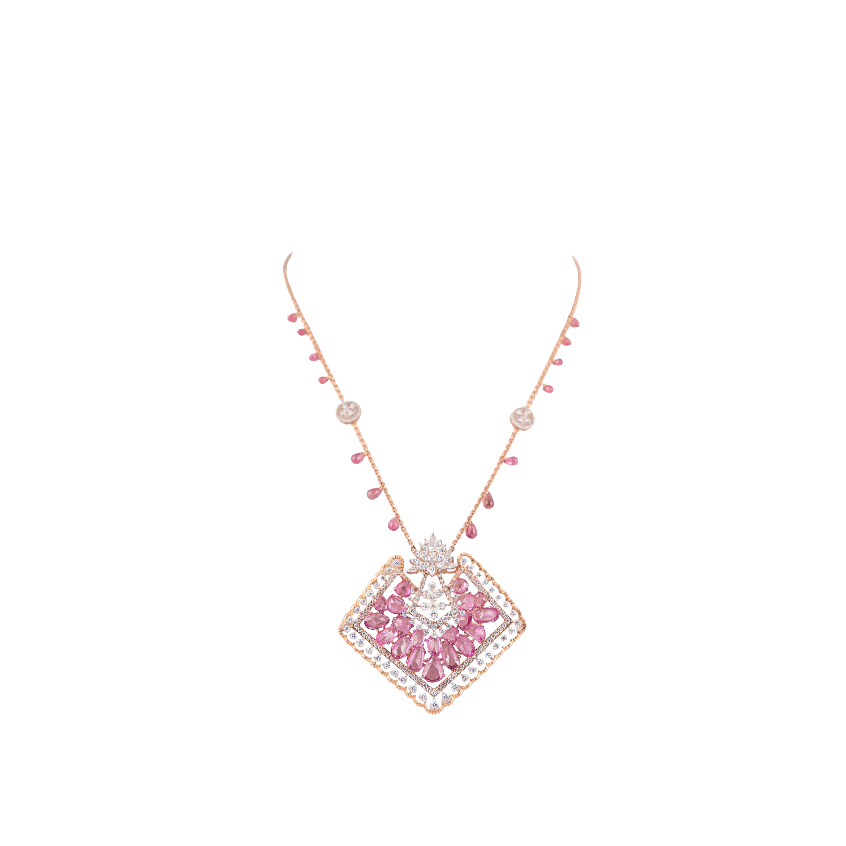 Roselle Radiance Necklace