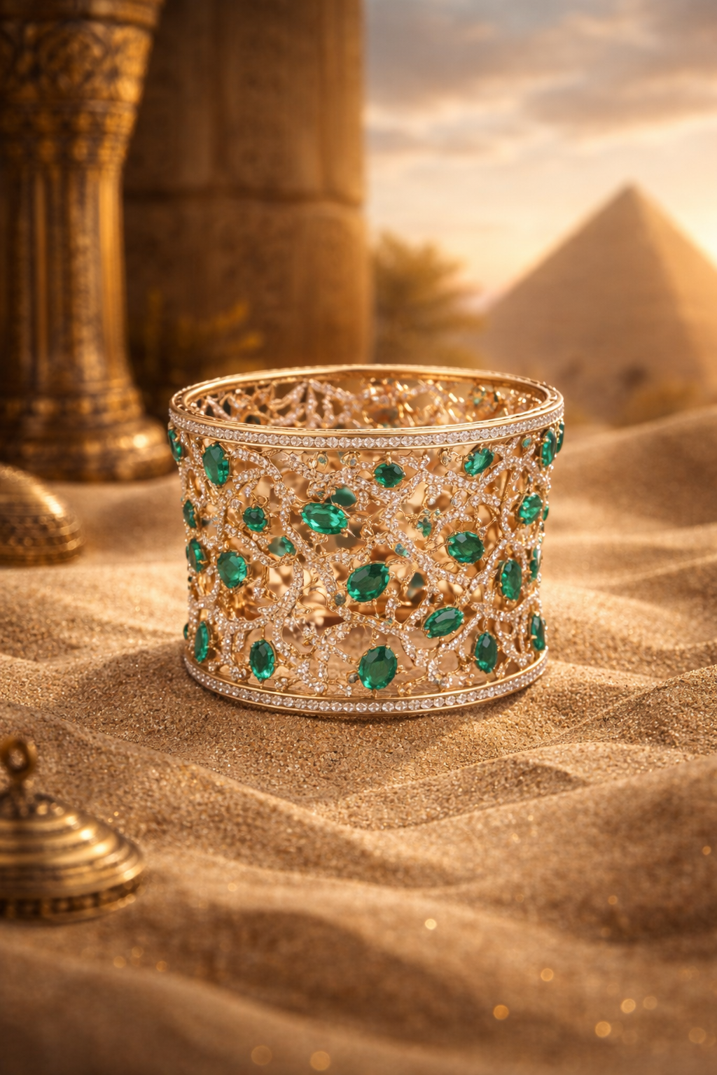 Cleopatra Verde Bangle