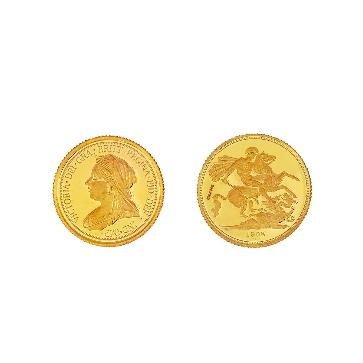 The 22kt Gold Coin ( Ginni ) of 4 Grams