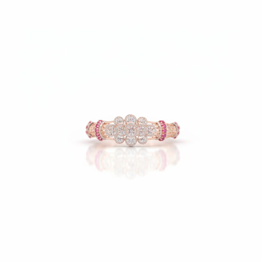 Majestic Rosette Cuff