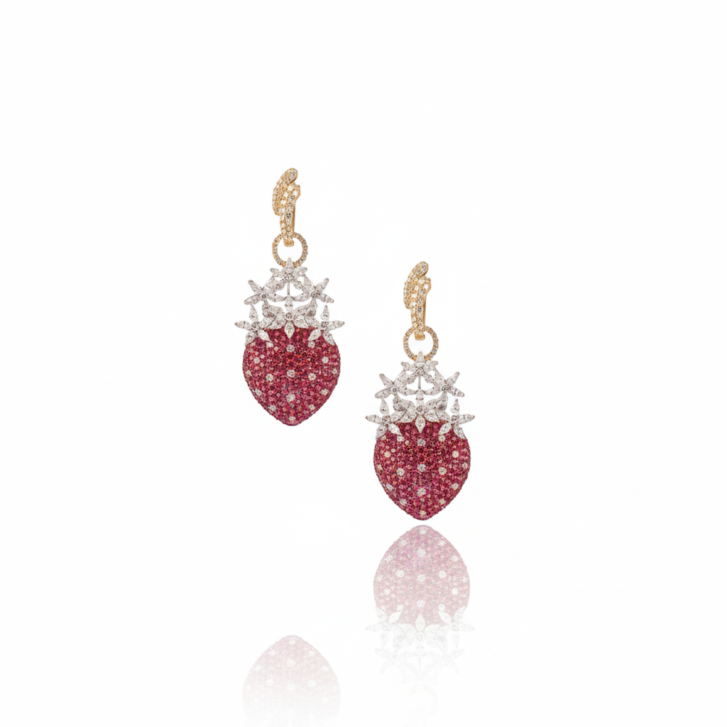 Queen of Hearts Drops Earrings