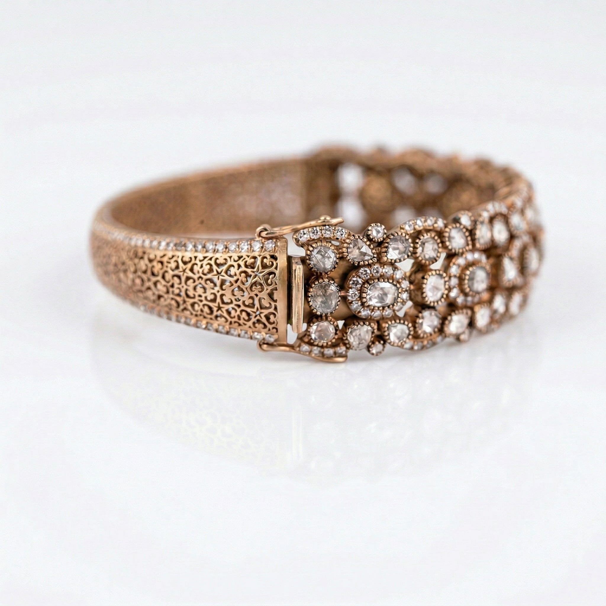 Heritage Weave Polki Bangle