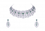 The Princess Studded Emerald & Diamond Necklace