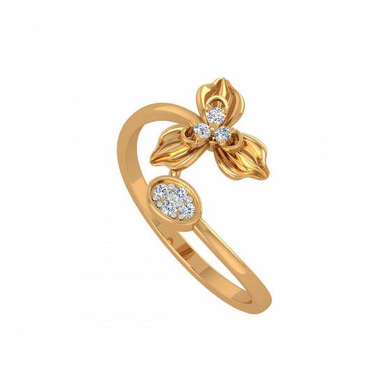 Flower Land Diamond Ring