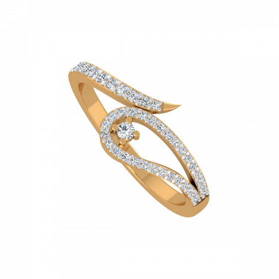 Glimmer Wink  Diamond Ring