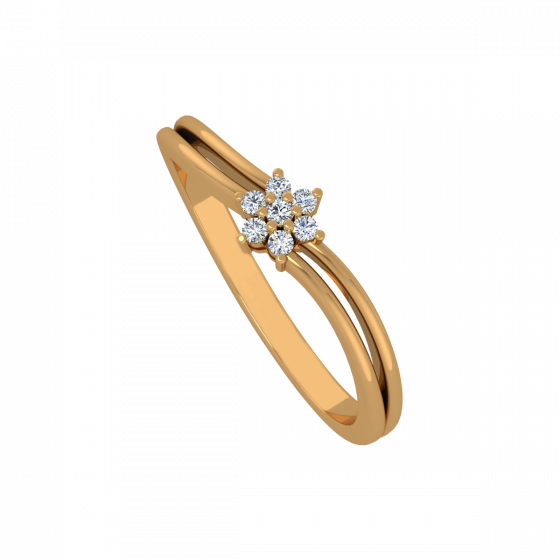  Floral Perfection Diamond Ring