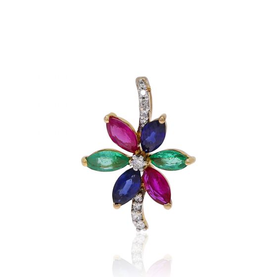 The Diamond and Precious stone Pendant