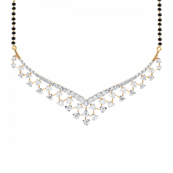 Embrace The Bond Diamond Mangalsutra Pendant