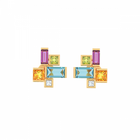 Mood statement earring