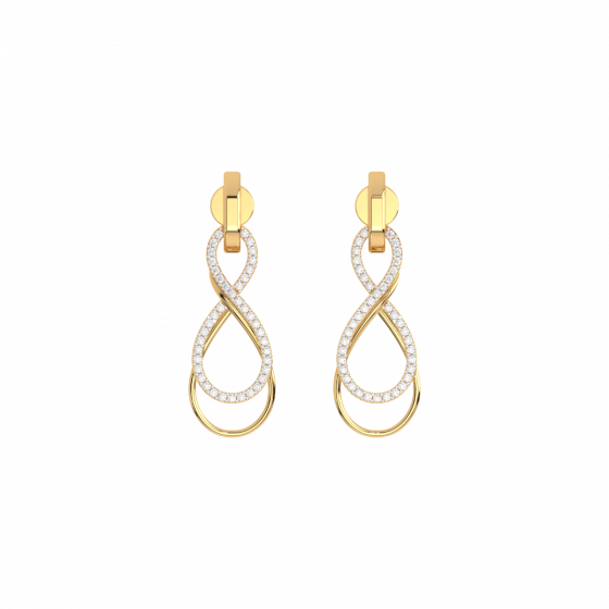 Eternal Love Diamond  Earrings