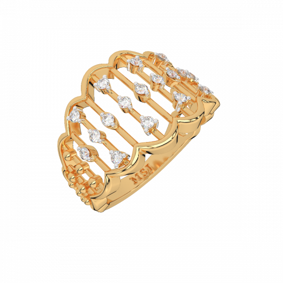 Rhythm Divine Diamond Ring