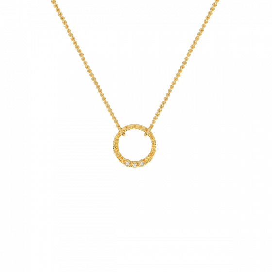 Forever Diamond Round Pendant