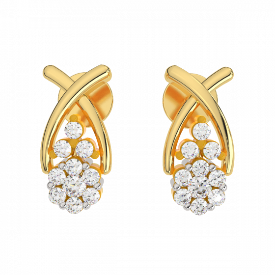 Floret Diamond Studs