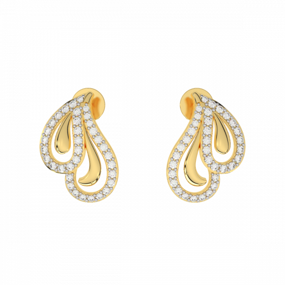 The Entwine  Diamond Studs