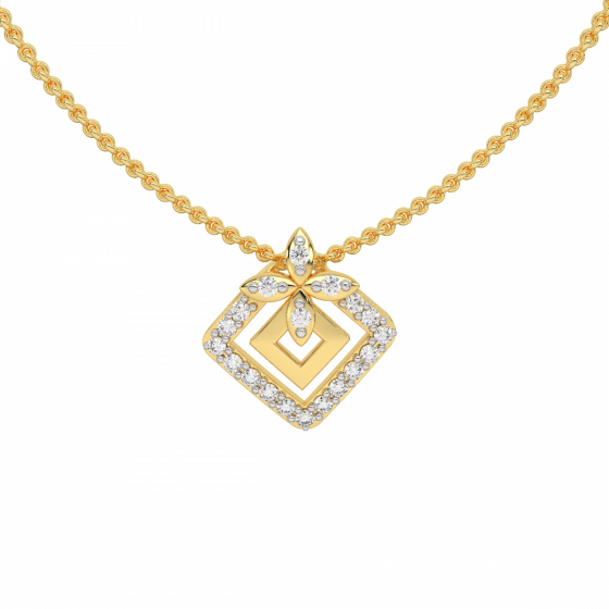 The Swag  Diamond Pendant