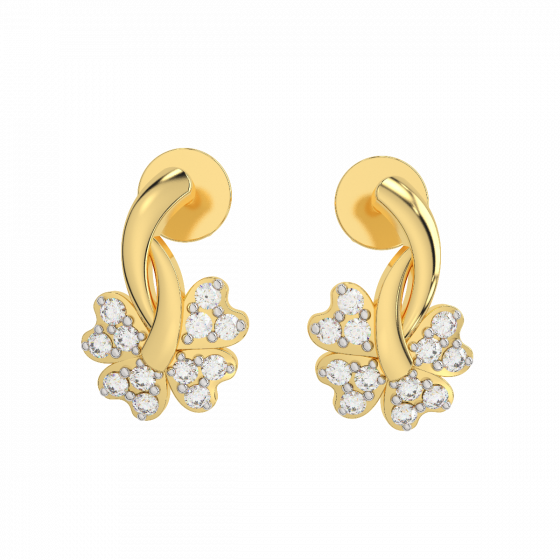 Floret Diamond Studs