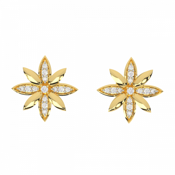 Daisy Diamond Studs