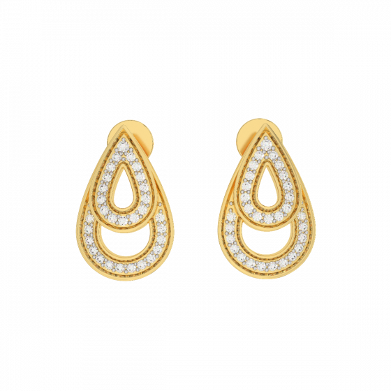 Droplets Diamond Studs