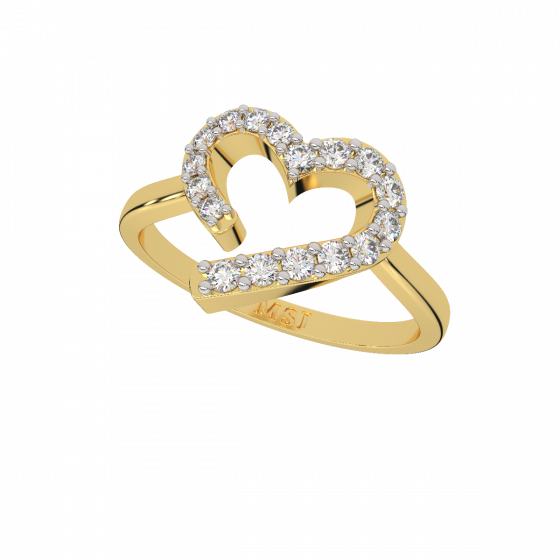 Way To Heart Diamond Ring