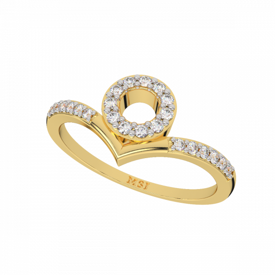 Loop N Lace  Diamond Ring