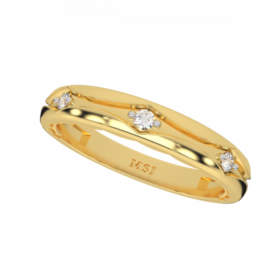  Pure Band Diamond Ring