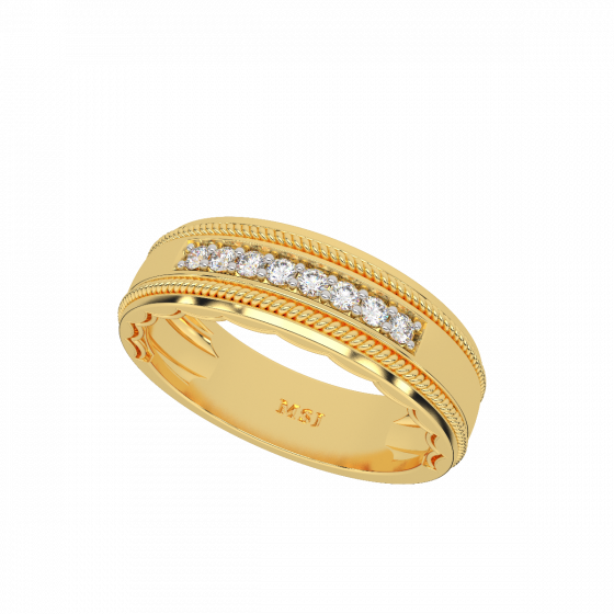 The Bang Band  Diamond Ring