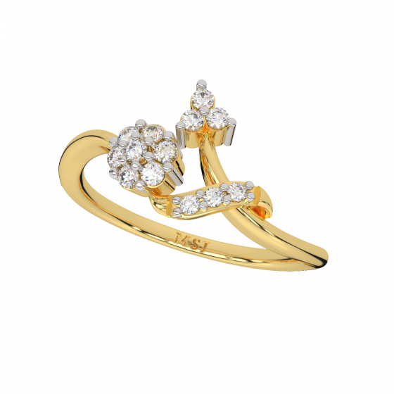 Floralsome  Diamond Ring