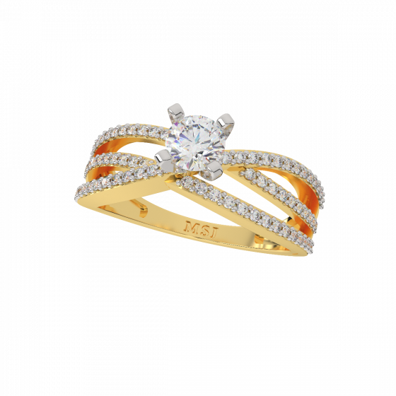  Solitaire Glory Diamond Ring