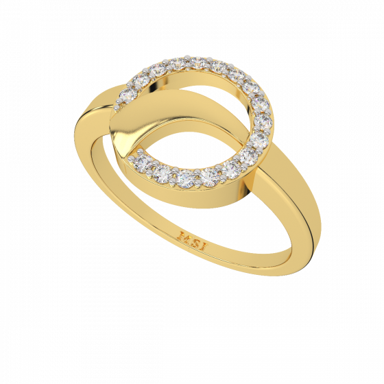 Diamond Roundabout Diamond Ring