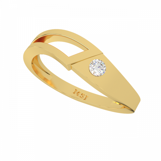 Wonder Flow  Diamond Ring