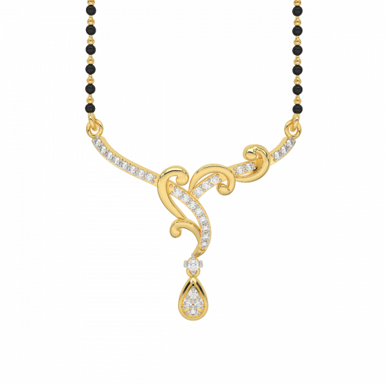 Heaven Diamond Mangalsutra Pendant