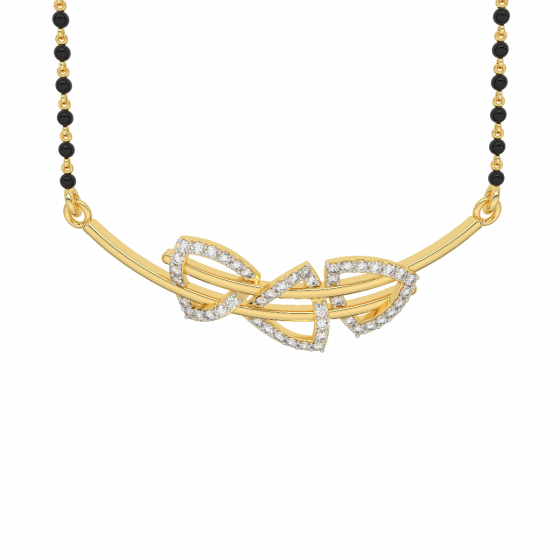  Beauty Diamond Mangalsutra Pendant