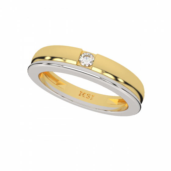  Love Bond Single Diamond Band