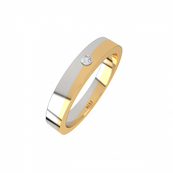 Color Duo Diamond Band