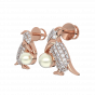  Pearl Diamond Earrings