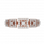 Squares Encase Diamond Ring