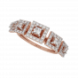 Squares Encase Diamond Ring