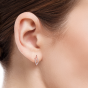 Leafy Cutout Diamond Studs