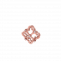 Golden Tracery Gold Diamond Pendant
