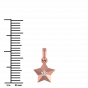 The Sweet Star Gold Diamond Kids Pendant