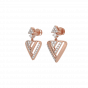  Christmas Triangle Diamond Earrings