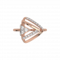  Christmas Triangle Diamond Ring