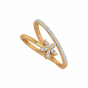 The Floral Branch Gold Diamond Ring