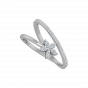 The Floral Branch Gold Diamond Ring