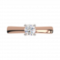 Key Solitaire Diamond  Ring