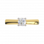 Key Solitaire Diamond  Ring