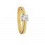 Key Solitaire Diamond  Ring