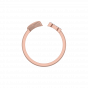  A Shaped Diamond Ring