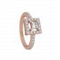  Sweet Square  Diamond Ring