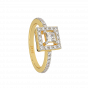  Sweet Square  Diamond Ring